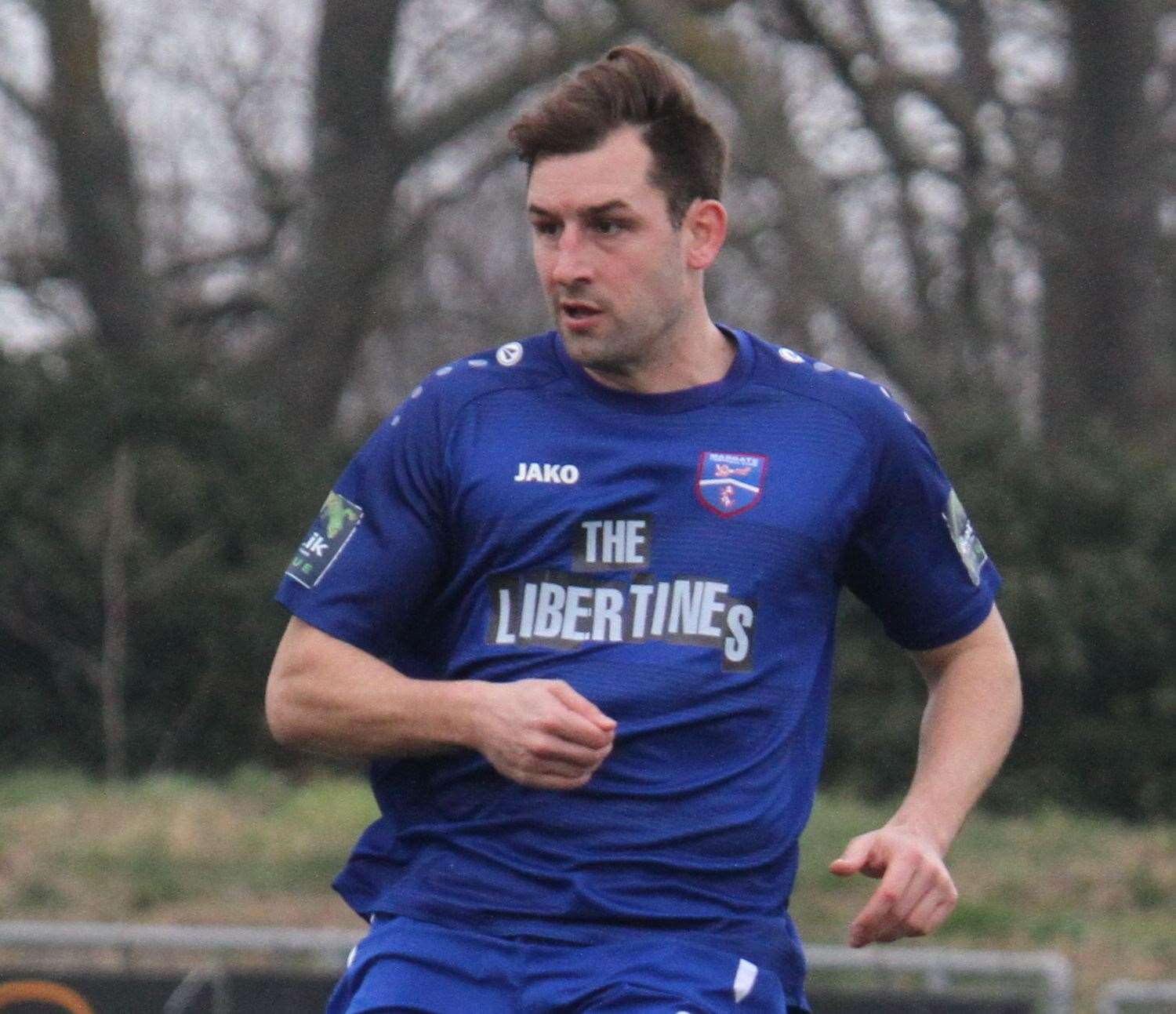 Margate defender Liam Friend Picture: Don Walker