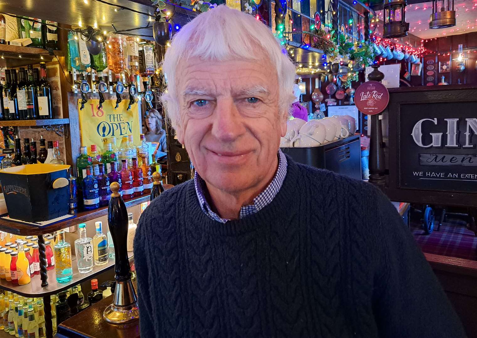 Graham Styles of the Kings Head pub says a lot of charities benefit from the Boxing Day Dip