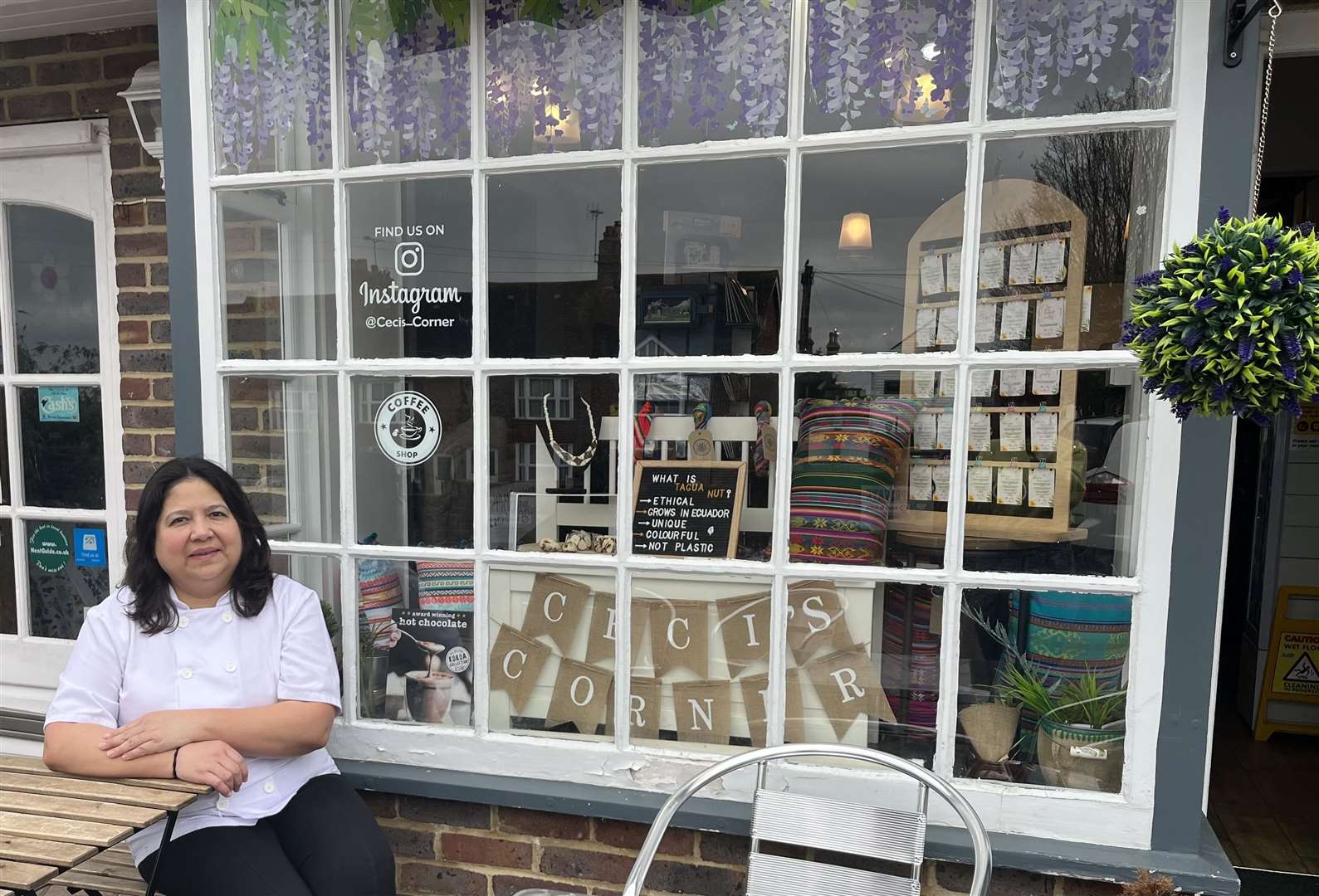 Cecilia Arias has launched Ceci's Corner inside the Latte Lounge in Tenterden. Picture: Cecilia Arias