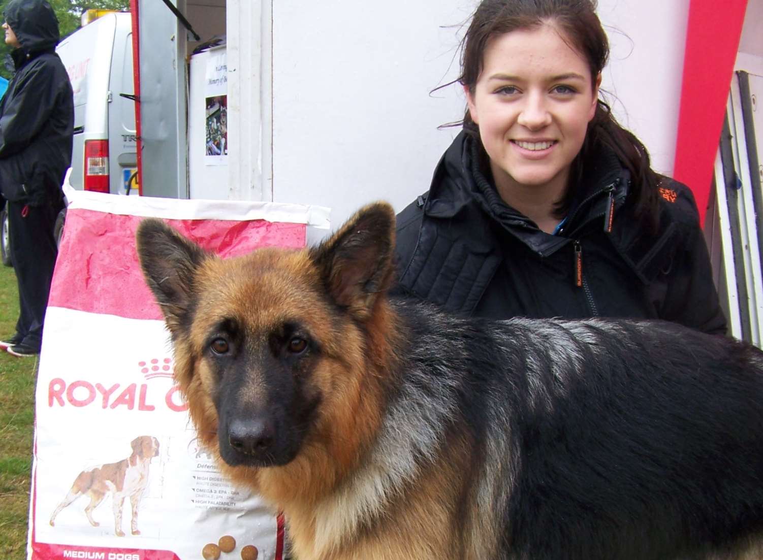 Skye the German Shepherd won Best in Show (Pedigree)