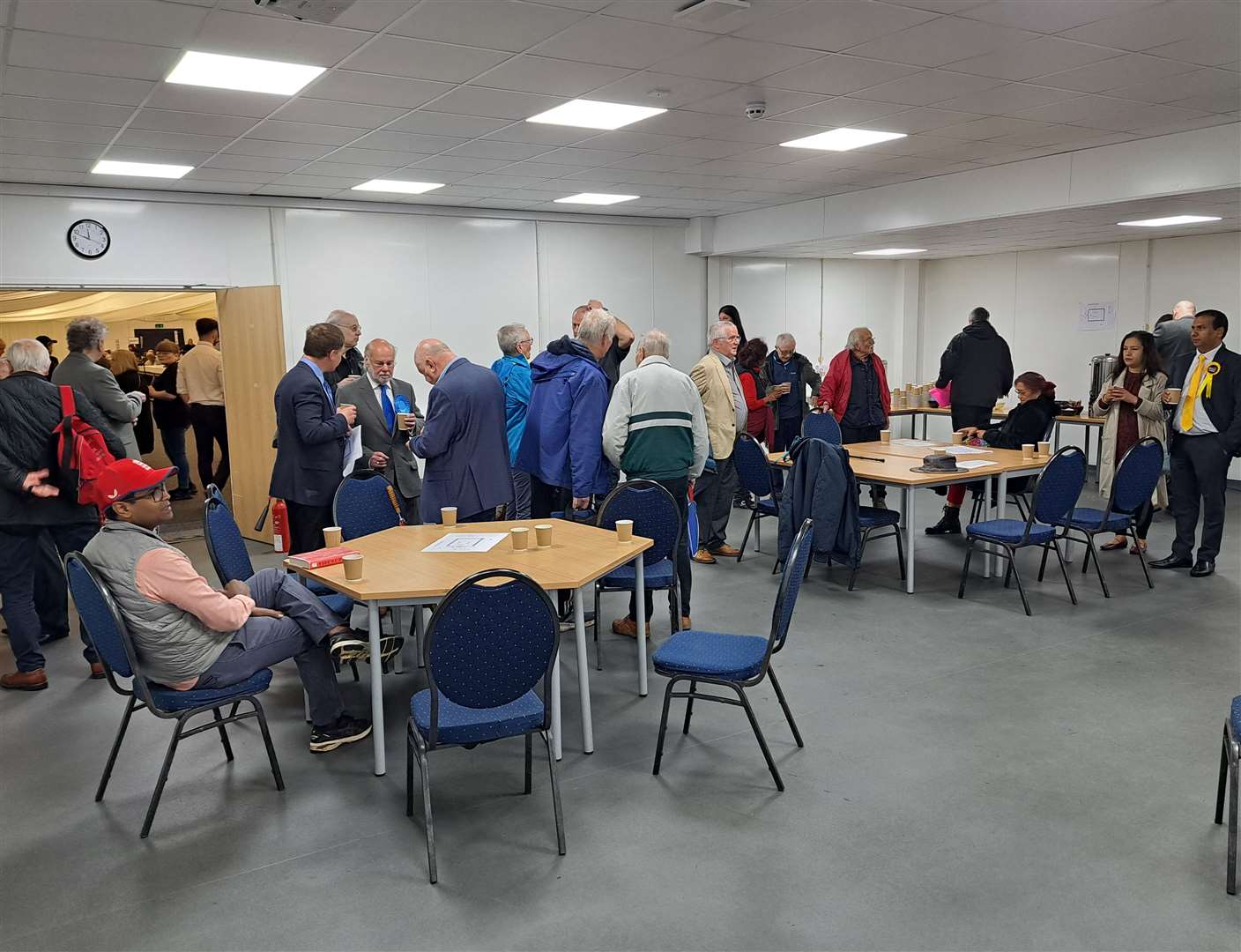 Candidates at Maidstone count