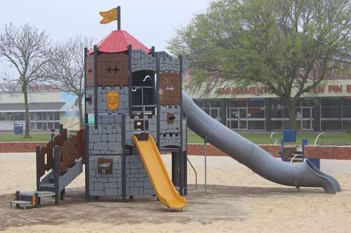 Beachfields Sandpit in Sheerness before the fire. Picture: John Nurden