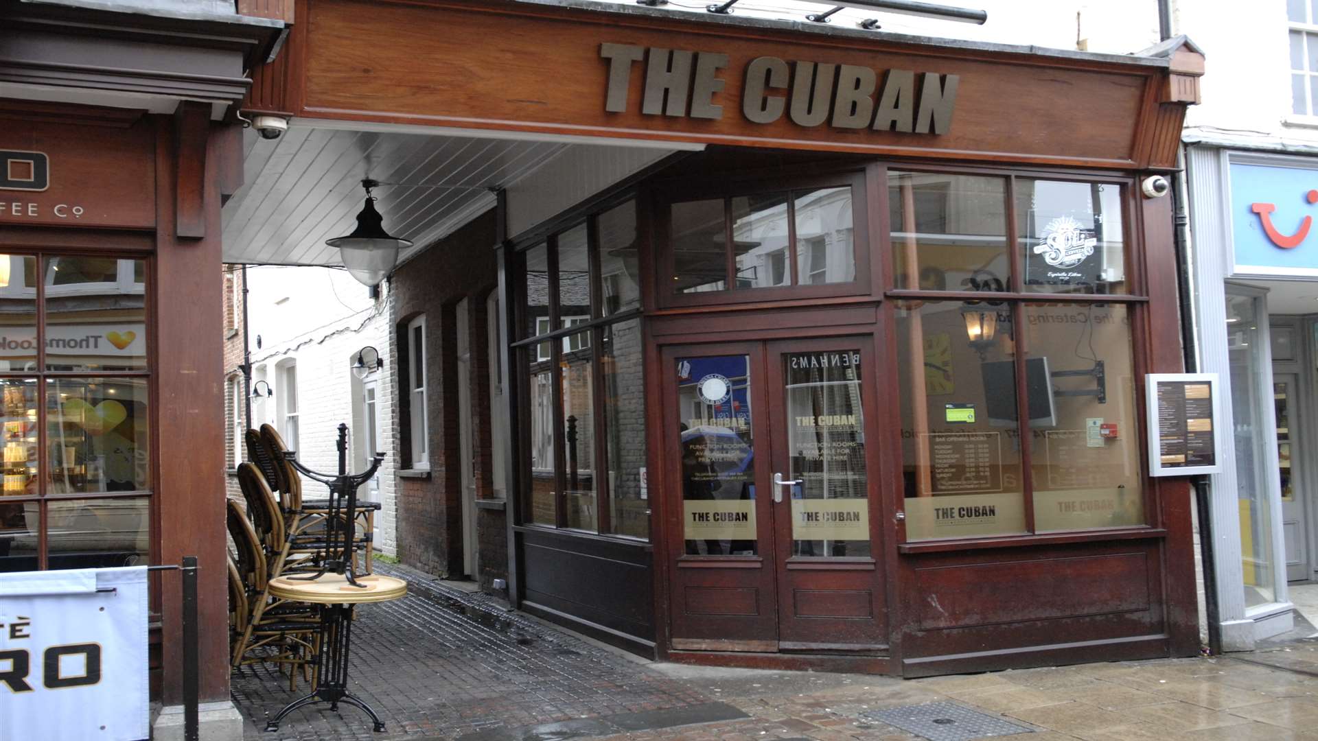 The Cuban in High Street, Canterbury.