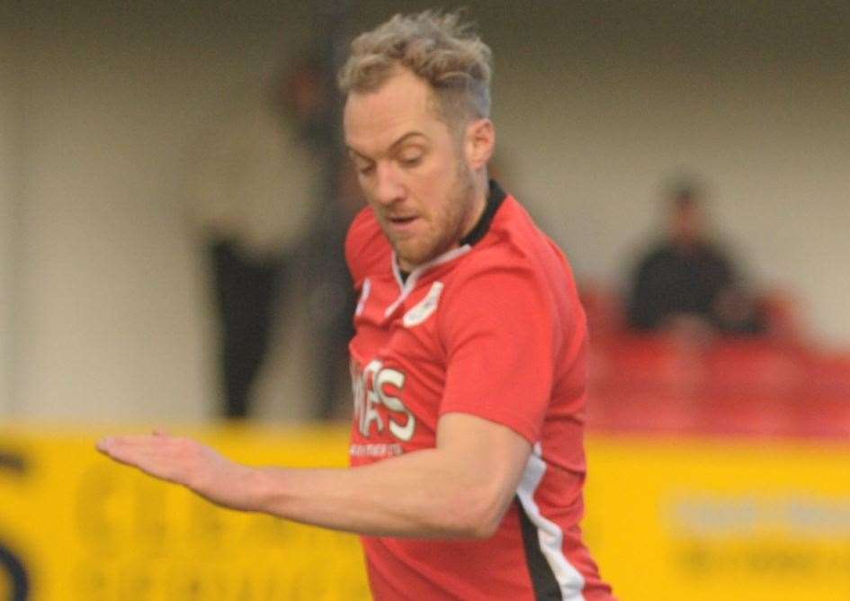 Chatham defender Richard Avery Picture: Steve Crispe