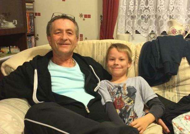 John Westrop with his grandson Ryan (5249141)