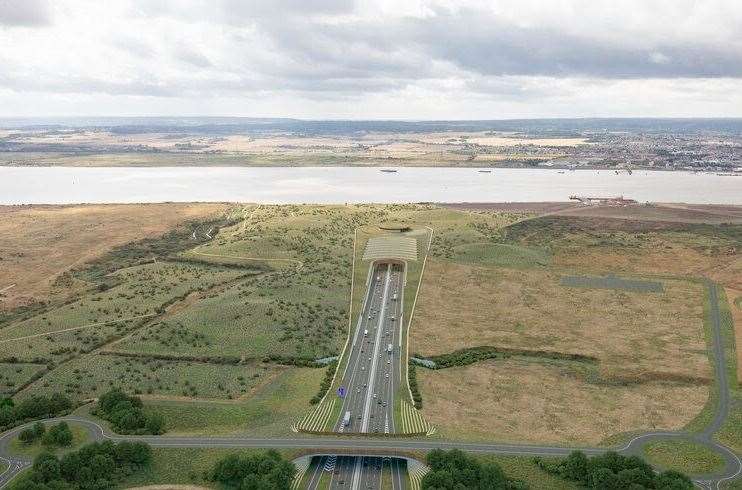 Proposed northern tunnel entrance to the Lower Thames Crossing. Picture: Joas Souza Photographer